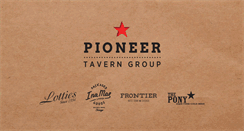 Desktop Screenshot of pioneertaverngroup.com